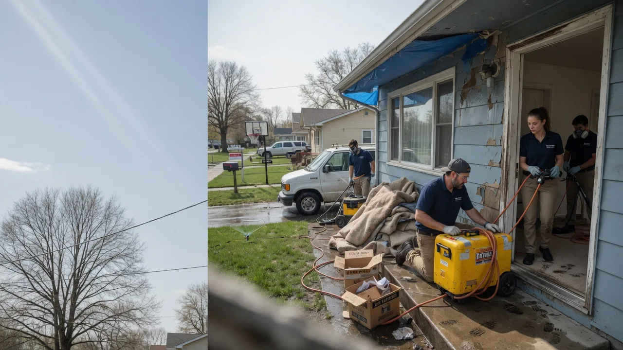 Basement Flood Cleanup in Waite Park, MN near me